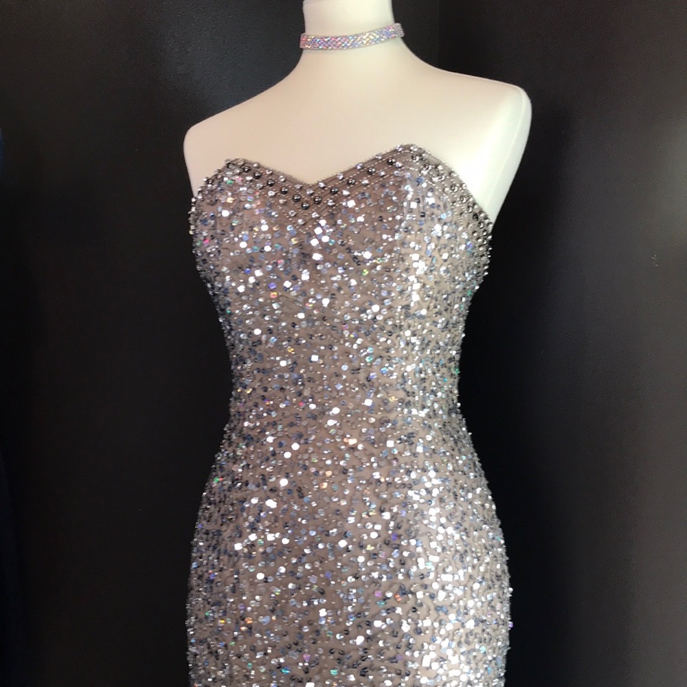 Shail K Sequin Gown